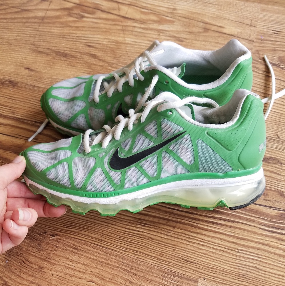 Nike Fitsole 2 Airmax Green Tennis Shoe